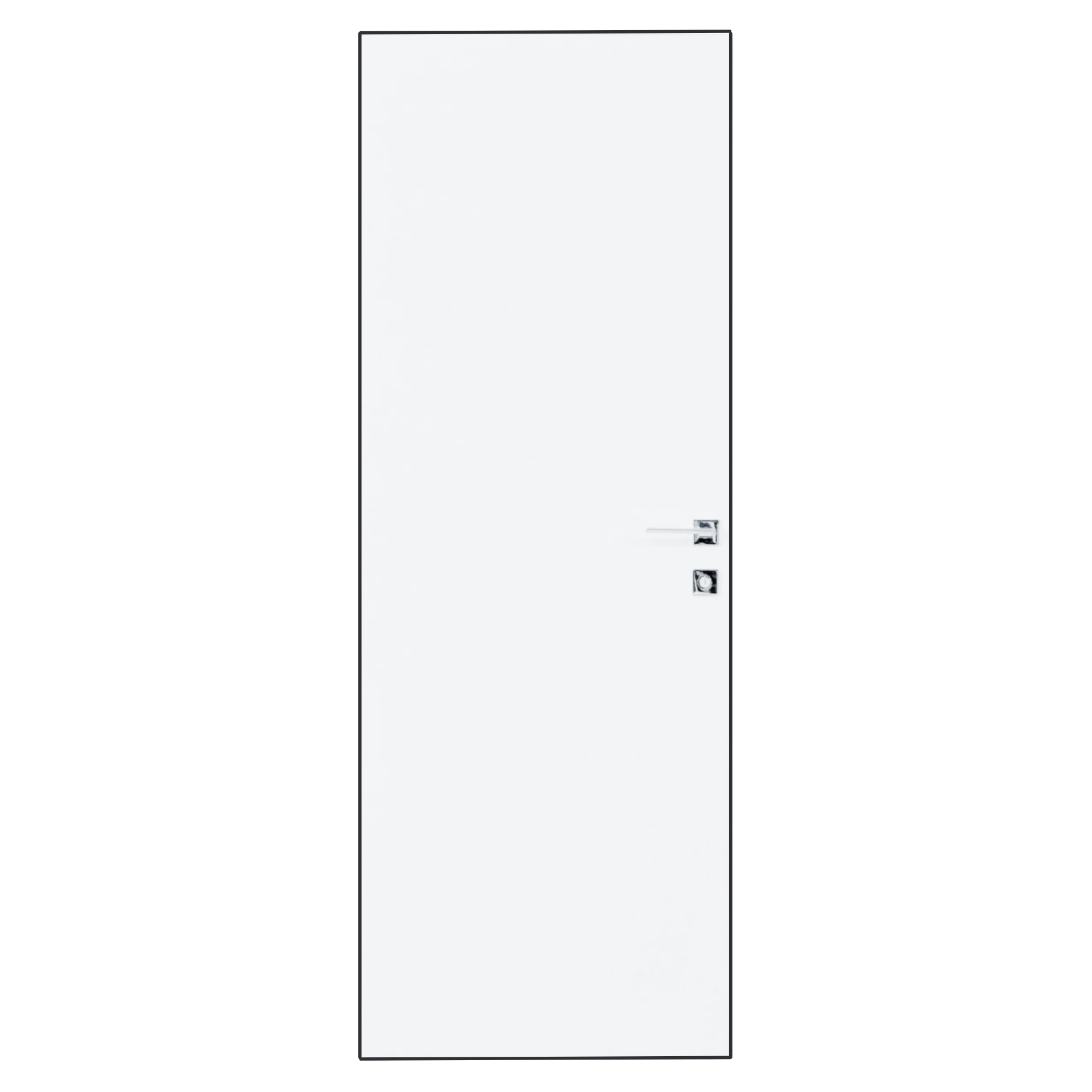 דלת קו אפס עם צירים נסתרים